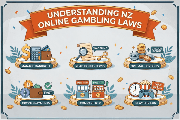 Gambling laws and regulations for online casino players in NZ